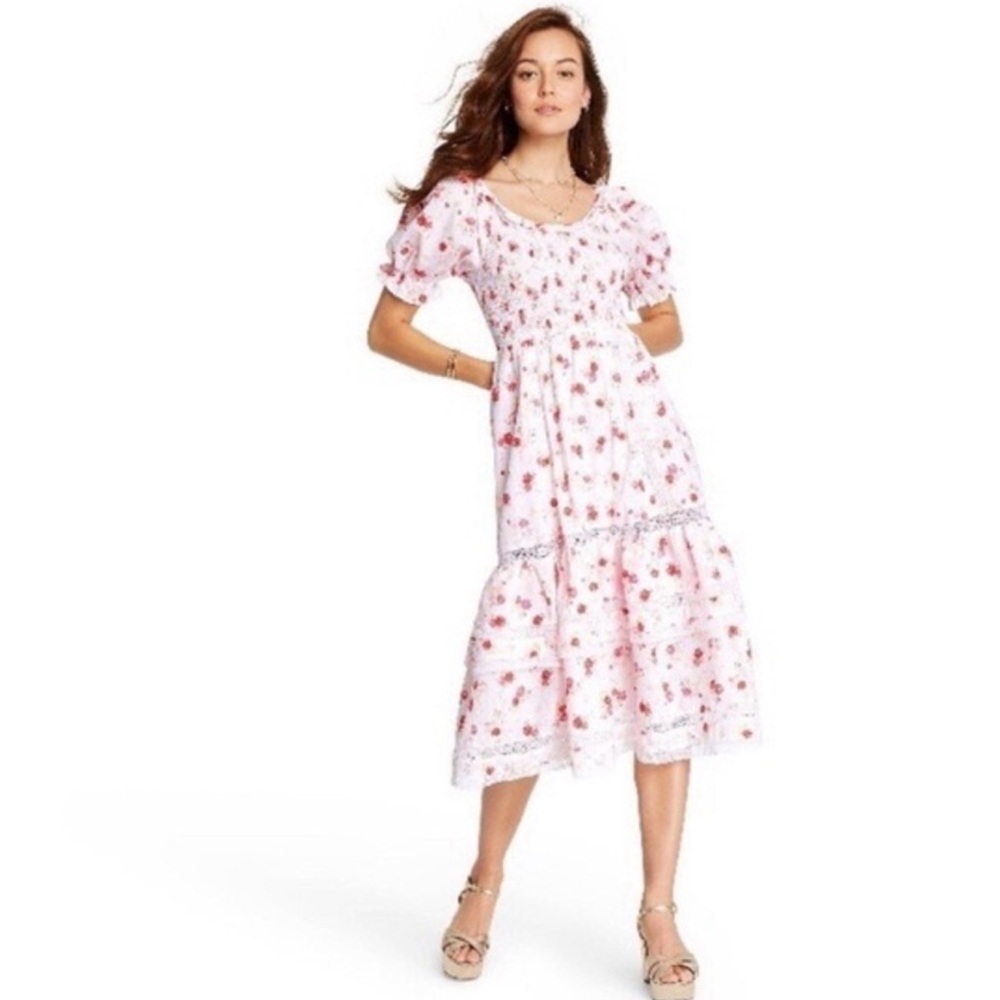 Beautiful Floral Target x Loveshack Fancy Dress